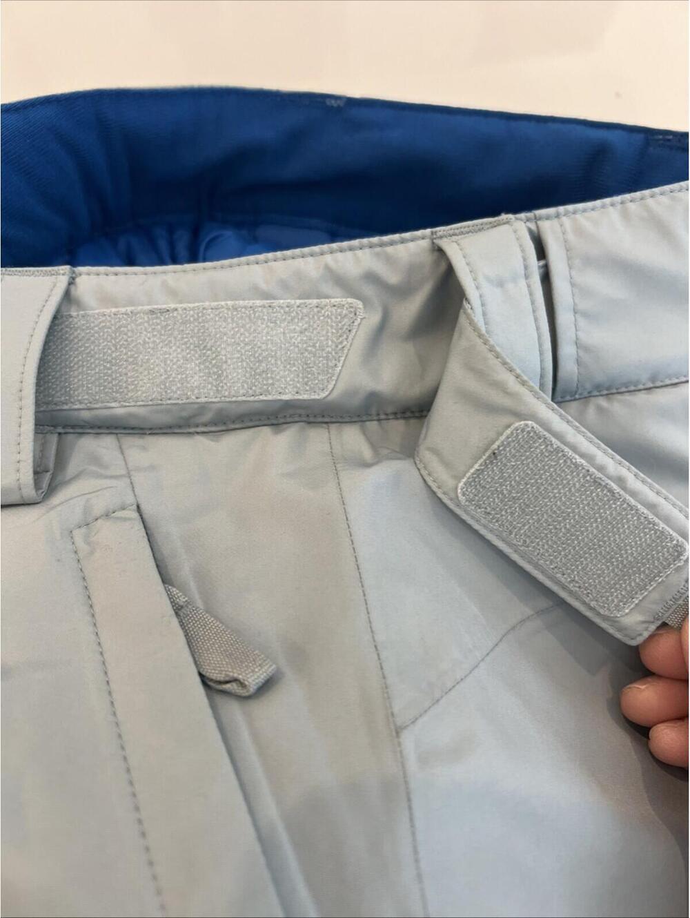 $169 Patagonia Powdertown Snow Pants Thermal Blue Size Large - Picture 10 of 16
